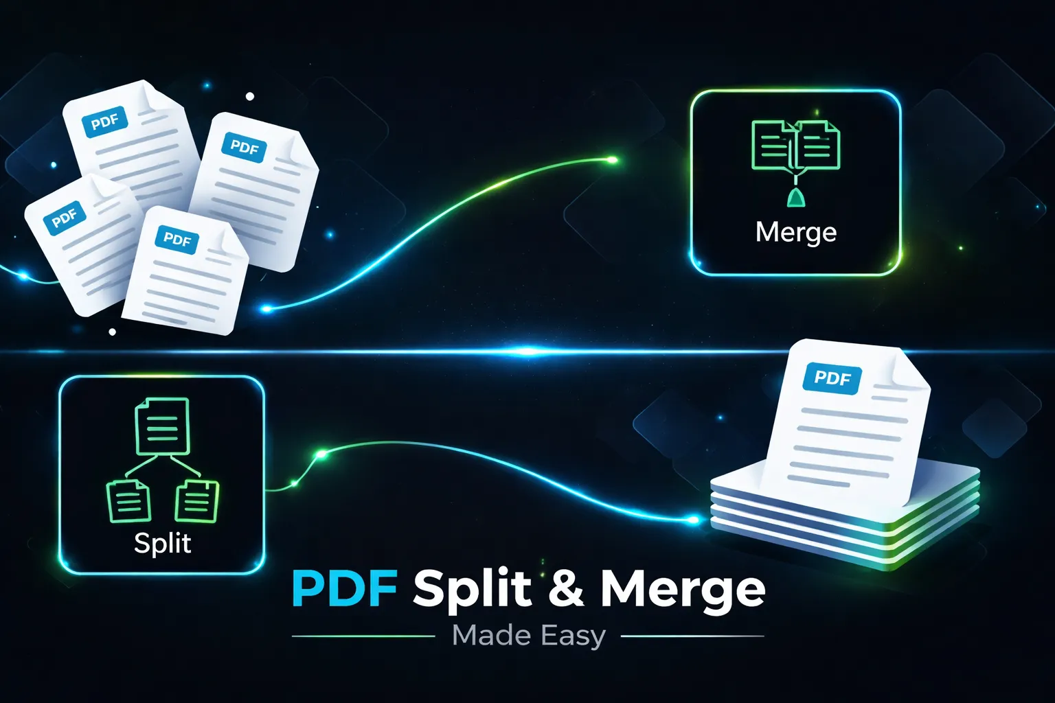 Best Free Online PDF Split and Merge Tool by Tookzy
